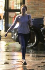EMMA STONE Shopping at Ralphs in Malibu 12/13/15