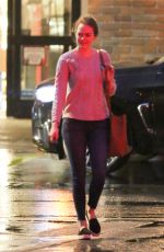EMMA STONE Shopping at Ralphs in Malibu 12/13/15