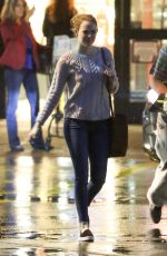 EMMA STONE Shopping at Ralphs in Malibu 12/13/15