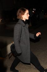 EMMA WATSON Arrives at Los Angeles International Airport 12/09/2015