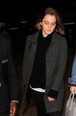EMMA WATSON Arrives at Los Angeles International Airport 12/09/2015
