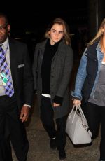 EMMA WATSON Arrives at Los Angeles International Airport 12/09/2015