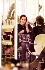 EMMA WATSON at a Hair Salon in New York 12/08/2015