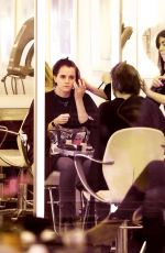 EMMA WATSON at a Hair Salon in New York 12/08/2015