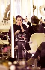 EMMA WATSON at a Hair Salon in New York 12/08/2015