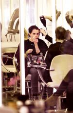 EMMA WATSON at a Hair Salon in New York 12/08/2015