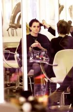 EMMA WATSON at a Hair Salon in New York 12/08/2015