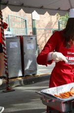 EMMY ROSSUM at Annual Mission Christmas Dinner in Los Angeles 12/24/2015