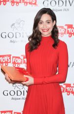 EMMY ROSSUM Hosts Hot Chocolate for a Cause Benefit in New York 11/30/2015