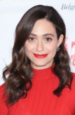 EMMY ROSSUM Hosts Hot Chocolate for a Cause Benefit in New York 11/30/2015