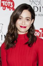 EMMY ROSSUM Hosts Hot Chocolate for a Cause Benefit in New York 11/30/2015