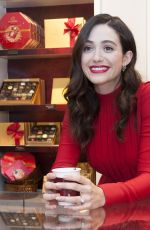 EMMY ROSSUM Hosts Hot Chocolate for a Cause Benefit in New York 11/30/2015