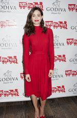 EMMY ROSSUM Hosts Hot Chocolate for a Cause Benefit in New York 11/30/2015