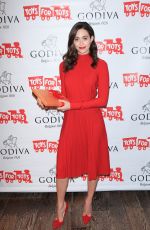 EMMY ROSSUM Hosts Hot Chocolate for a Cause Benefit in New York 11/30/2015