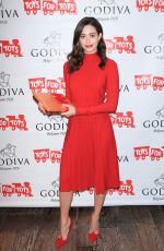 EMMY ROSSUM Hosts Hot Chocolate for a Cause Benefit in New York 11/30/2015