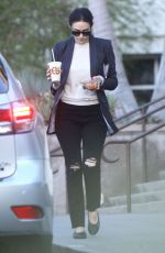 EMMY ROSSUM Leaves a Restaurant in West Hollywood 12/20/2015