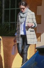 EMMY ROSSUM Out and About in Los Angeles 12/12/2015