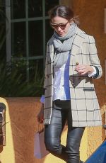 EMMY ROSSUM Out and About in Los Angeles 12/12/2015