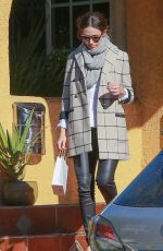 EMMY ROSSUM Out and About in Los Angeles 12/12/2015