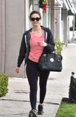EMMY ROSSUM Shopping at Neil Lane Jewelry in West Hollywood 12/28/2015