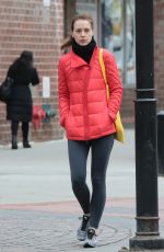 EVA AMURRI Out and About in New York 12/18/2015