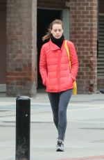 EVA AMURRI Out and About in New York 12/18/2015