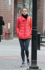 EVA AMURRI Out and About in New York 12/18/2015
