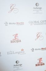 EVA LONGORIA at Global Gift Foundation Dinner in Miami 12/03/2015