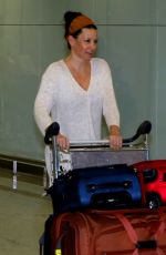 EVANGELINE LILLY at Sao Paulo Airport 12/01/2015