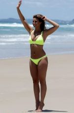 FERNE MCCANN in Bikini at a Beach on Gold Coast 12/22/2015