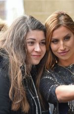 FERNE MCCANN Outside a Studio in London 12/10/2015