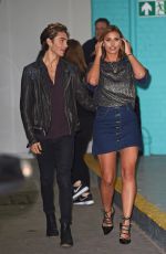 FERNE MCCANN Outside a Studio in London 12/10/2015