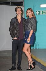 FERNE MCCANN Outside a Studio in London 12/10/2015