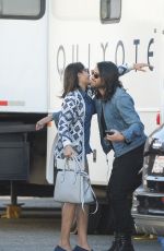 FREIDA PINTO Out and About in New York 12/08/2015