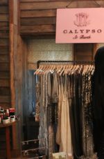 GABRIELLE UNION Shopping at the Calypso St. Barth