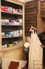 GABRIELLE UNION Shopping at the Calypso St. Barth
