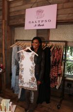 GABRIELLE UNION Shopping at the Calypso St. Barth