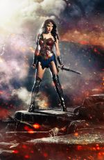GAL GADOT - Superman vs Batman - Wonder Woman - Justice League - Posters and Promo Pictures