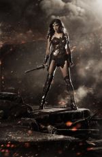 GAL GADOT - Superman vs Batman - Wonder Woman - Justice League - Posters and Promo Pictures