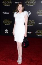 GEENA DAVIS at Star Wars: Episode VII – The Force Awakens Premiere in Hollywood 12/14/2015