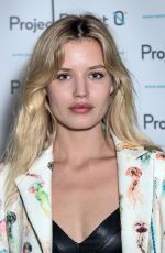 GEORGIA MAY JAGGER at Project-0 Wave Makers Marine Conservation Concert in London 12/16/2015
