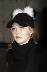 GIGI and BELLA HADID Night Out in Paris 12/16/2015