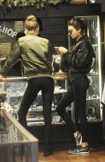 GIGI HADID and KENDALL JENNER Out Shopping in Los Angeles 12/22/2015
