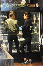 GIGI HADID and KENDALL JENNER Out Shopping in Los Angeles 12/22/2015