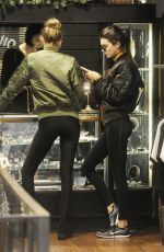 GIGI HADID and KENDALL JENNER Out Shopping in Los Angeles 12/22/2015