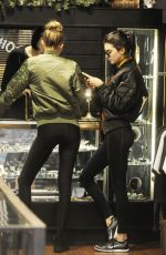 GIGI HADID and KENDALL JENNER Out Shopping in Los Angeles 12/22/2015