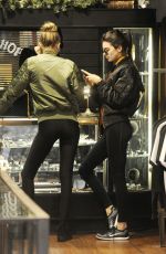 GIGI HADID and KENDALL JENNER Out Shopping in Los Angeles 12/22/2015