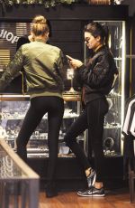GIGI HADID and KENDALL JENNER Out Shopping in Los Angeles 12/22/2015