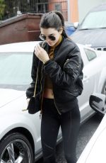 GIGI HADID and KENDALL JENNER Out Shopping in Los Angeles 12/22/2015