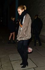 GIGI HADID Leaves Love Magazine Photoshoot in London